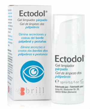 Ectodol®  Gel limpiador de párpados 15ml